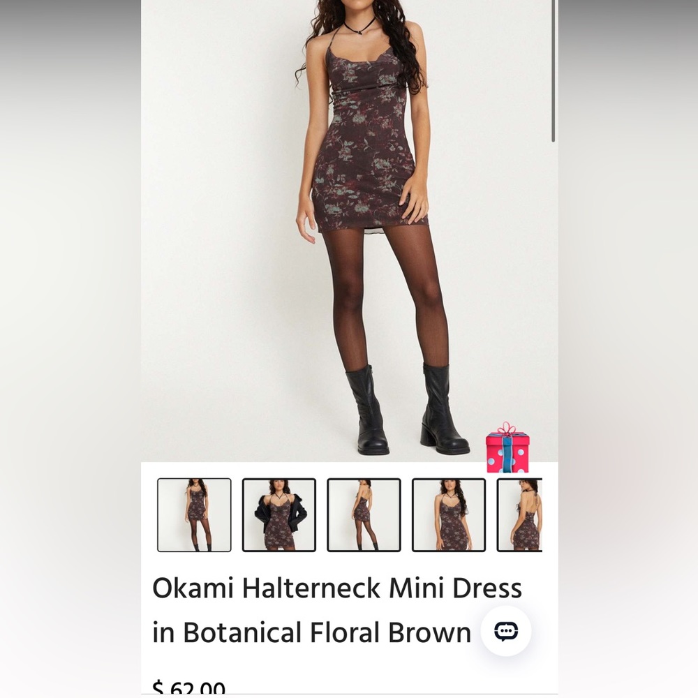 Motel rocks mini dress
